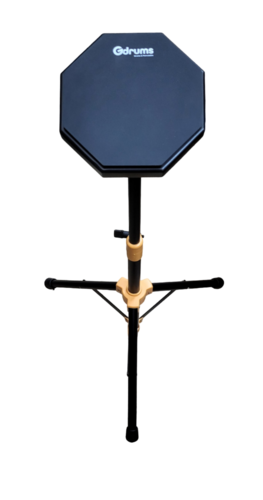 סטנד מתכוונן לפד אימון בהברגה PSP-22 בצבע שחור מבית GDRUMS