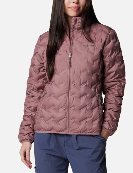 מעיל פוך לנשים DELTA RIDGE II DOWN JKT ורוד - Columbia