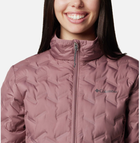 מעיל פוך לנשים DELTA RIDGE II DOWN JKT  ורוד - Columbia 