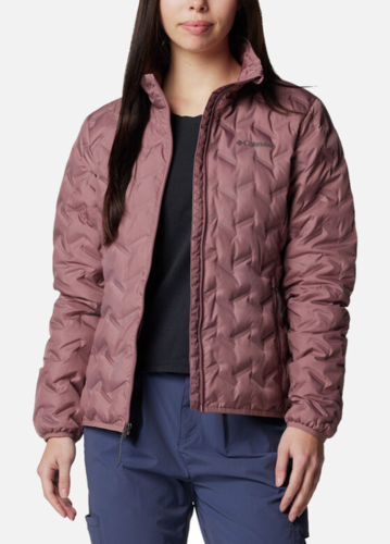 מעיל פוך לנשים DELTA RIDGE II DOWN JKT  ורוד - Columbia 