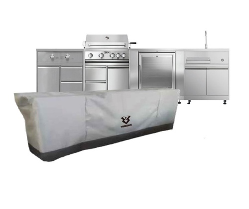 כיסוי למטבח חוץ (350x65x110) VIKING