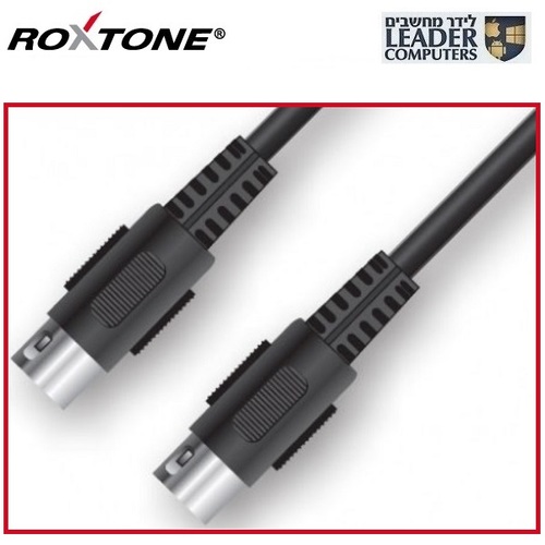 כבל אודיו  MIDI באורך 2 מטרים | Roxtone Samurai MDC008L2
