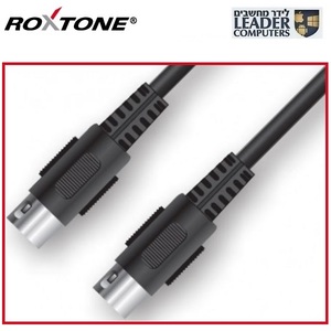 כבל אודיו  MIDI באורך 2 מטרים | Roxtone Samurai MDC008L2