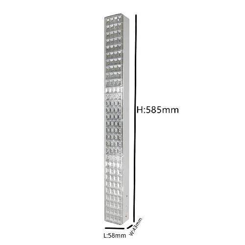תאורת חירום - Semicom AL-3120 12W, מומלצת, על סוללות, ניידת, לבית, נטענת, לד, לממד