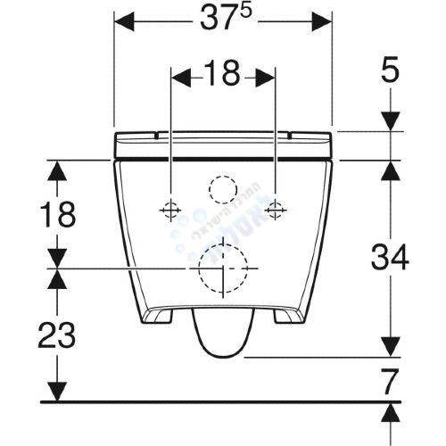 אסלה חכמה GEBERIT AquaClean SELA 146.224.GT.1 | לבן מט 