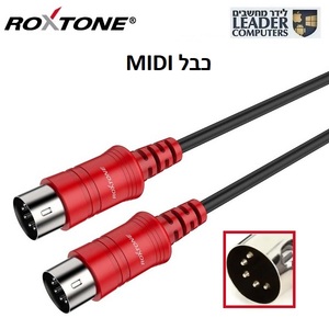 כבל אודיו  MIDI באורך 3 מטרים | Roxtone Samurai SMDC100L3