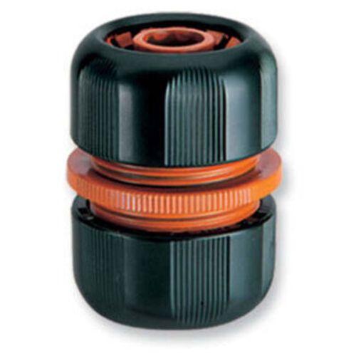 מחבר תיקון מהיר כפול CLABER 8618 לצינור גן ½ אינץ' מתוצרת איטליה, מאפשר חיבור בין שני צינורות ללא כלים עם אטימה מושלמת