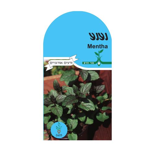 זרעי נענע איכותיים לזריעה בגינה ובמרפסת - זרעי תבלין לגידול ביתי עם שיעור נביטה גבוה, מתאימים לגינון ביתי ויצירת גינת תבלינים טרייה