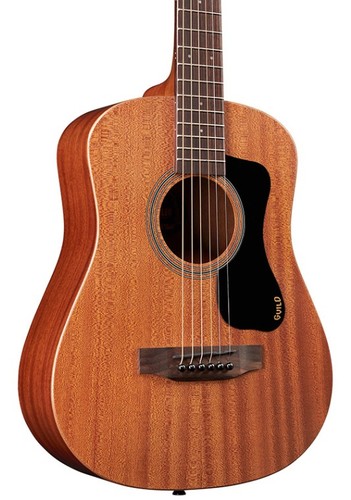 זוית נוספת Guild Travel Mahogany Acoustic Guitar