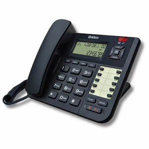 טלפון שולחני עם צג שיחה מזוהה Uniden AS8401