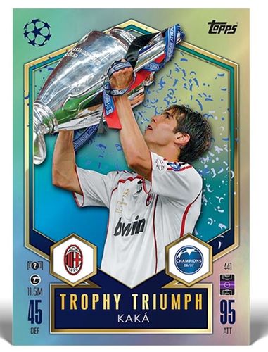 חבילת 12 קלפי כדורגל מאץ' אטאק Match Attax ליגת האלופות 2024/2025