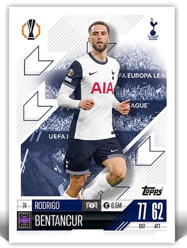 חבילת 12 קלפי כדורגל מאץ' אטאק Match Attax ליגת האלופות 2024/2025
