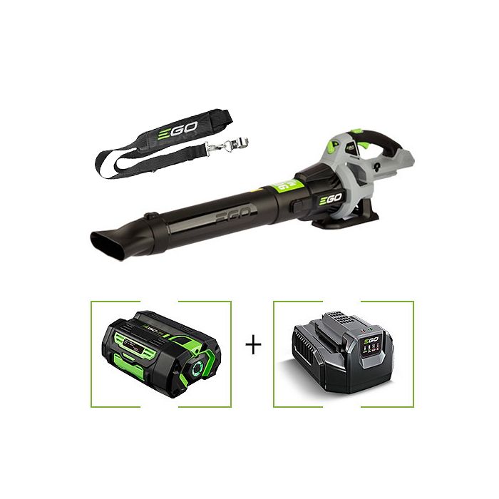 מפוח עלים יד נטען Brushless 56V עם 1 סוללה 2.5Ah + מטען EGO