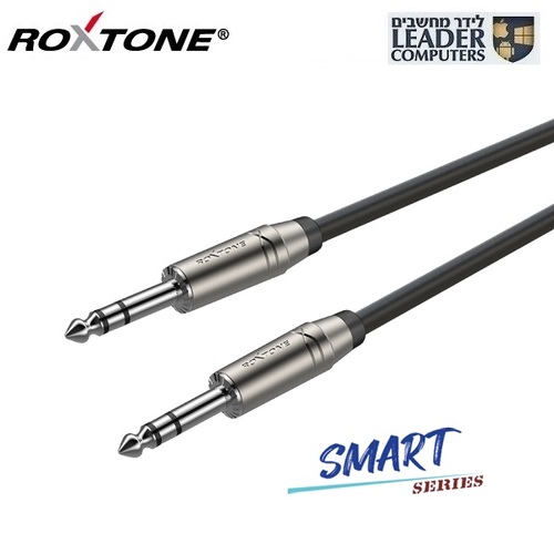כבל מיקרופון סטריאו באורך 2 מטרים | Roxtone Smart SMJJ200L0020
