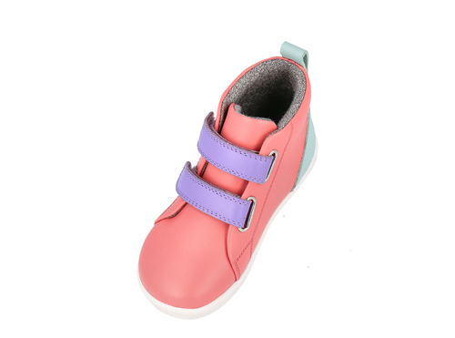 Bobux IW Grass Court HIGH OCEAN CORAL מידות 22-26