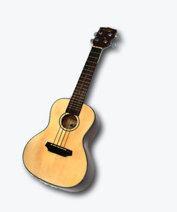 יוקללי KALA קונצרט מעץ מלא עם כיסוי מרופד