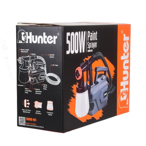 מרסס צבע חשמלי עם קומפרסור Hunter | 500W  