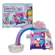 HATCHIMALS בית הבובות+4 בובות