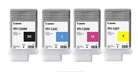 סט דיו מקורי Canon PFI-120 שלם
