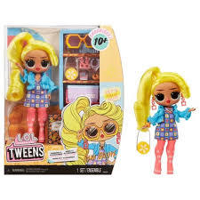 בובת אופנה LOL TWEENS -צהוב