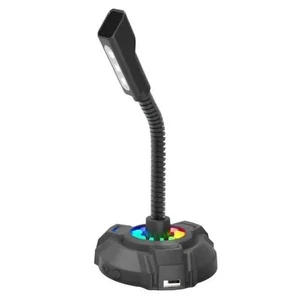 מיקרופון למחשב עם תאורת לד HP DHP 1100C USB+3.5mm