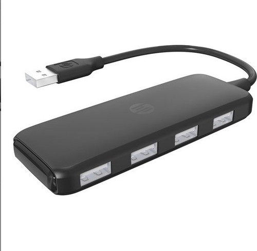 מפצל USB 2.0 ל-4 יציאות HP DHC-CT110C