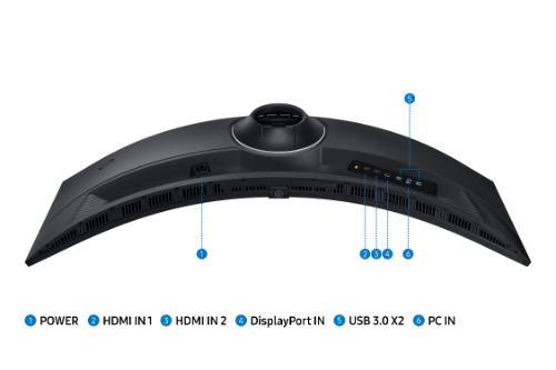 מסך מחשב ‏49 ‏אינטש Samsung Odyssey G9 S49CG954EM 4K סמסונג