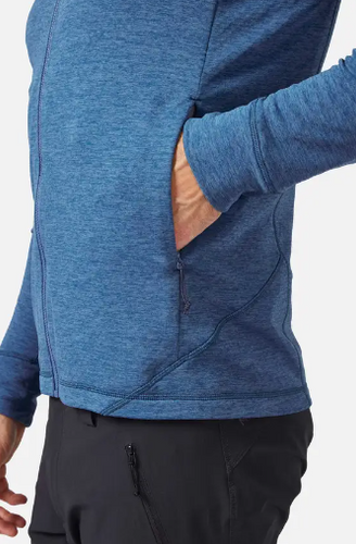מעיל פליז לגברים Nexus Hoody כחול כהה- Rab