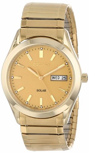 SEIKO SNE058 מנגנון סולארי רצועה נמתחת