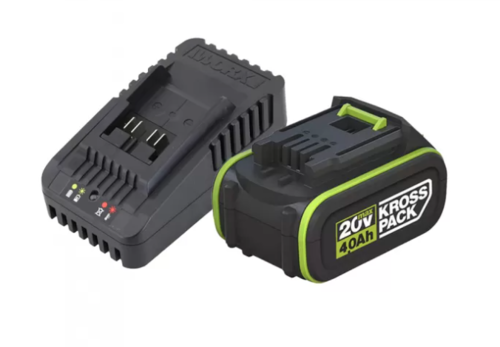 בנדל פטישון WU380S WORX + מברגת אימפקט WU290.1+ גקסו נטען +2 סוללות 4 אמפר + מטען  וולט בארגז WU380.3