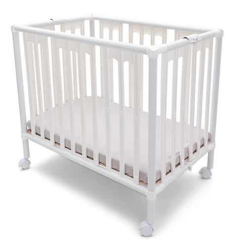 עריסה לתינוק 'עדן' מפלסטיק הופכת ללול כולל מזרן העומד בדרישות התקן