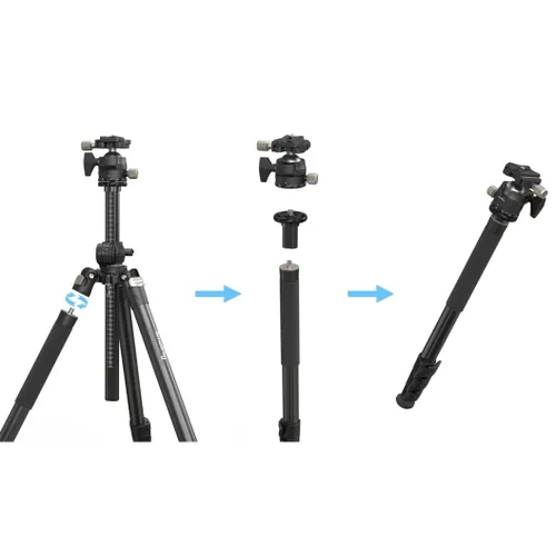 חצובה עם מוט מרכזי מתקפל SmallRig 4288