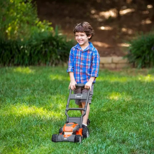 ילד משחק  במכסחת דשא צעצוע לילדים Toy Mower הוסקוורנה