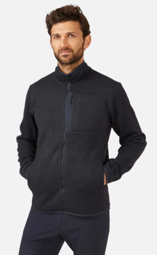 מעיל פליז לגברים Ryvoan Jacket שחור - Rab