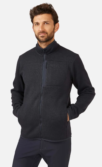 מעיל פליז לגברים Ryvoan Jacket שחור - Rab