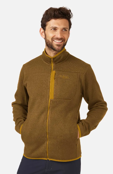 מעיל פליז לגברים Ryvoan Jacket חום - Rab
