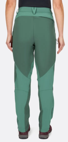 מכנסי טיולים לנשים Torque Mountain Pants שחור/אפור -  Rab