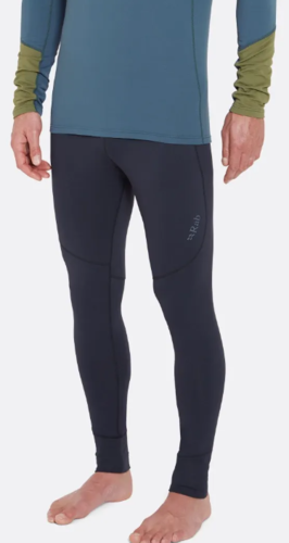 מכנס תרמי דק לגברים Conduit Tights אפור כהה -  Rab