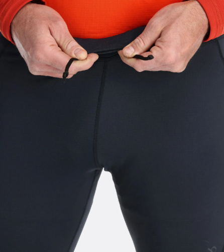 מכנס תרמי דק לגברים Conduit Tights אפור כהה -  Rab