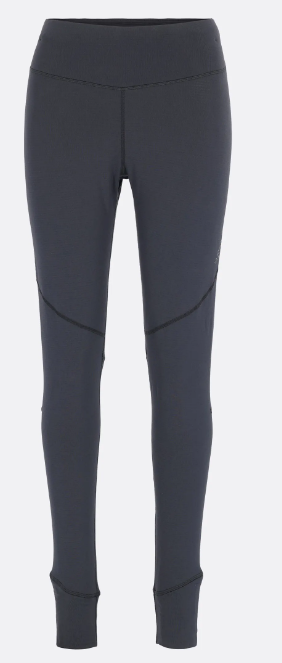 מכנס תרמי דק לנשים Conduit Tights אפור כהה - Rab