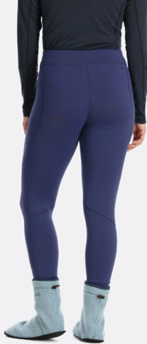 מכנס תרמי דק לנשים Conduit Tights אפור כהה -  Rab