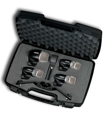 SHURE PGDMK4 - סט ארבעה מיקרופונים דינמיים PG לתופים