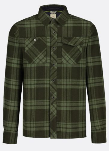 חולצת פלנל מכופתרת לגברים Perimeter LS Shirt  ירוק – RAB