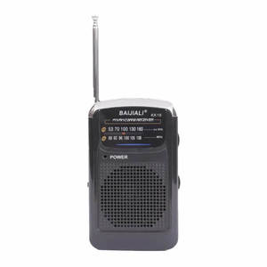 רדיו טרנזיסטור AM/FM אנלוגי BAIJIALI KK19