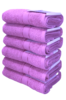 מארז 6 מגבות פנים סגול ROYAL 