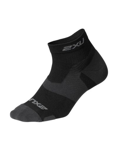 גרבי ריצה רבע Vectr Light Cushion 1/4 Crew BLK/TTM