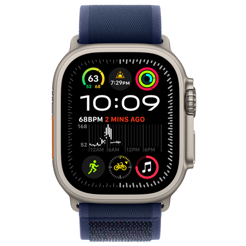 שעון חכם Apple Watch Ultra 2 49mm  Cellular Navy-Ocean-Band 