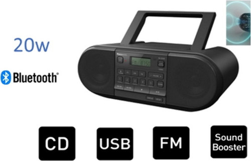 מערכת שמע קומפקטית כולל נגן דיסקים Panasonic פנסוניק RX-D550GS-K