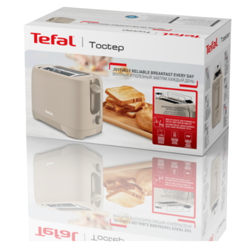 מצנם 2 פרוסות Tefal דגם Toctep TT2M1B27 | יבואן רשמי