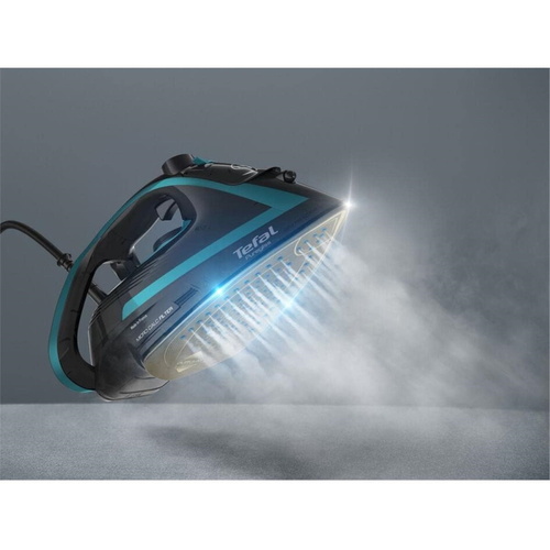 מגהץ אדים Tefal 3000W טפאל Puregliss FV8066EO  תוצרת צרפת | יבואן רשמי 5 שנים אחריות